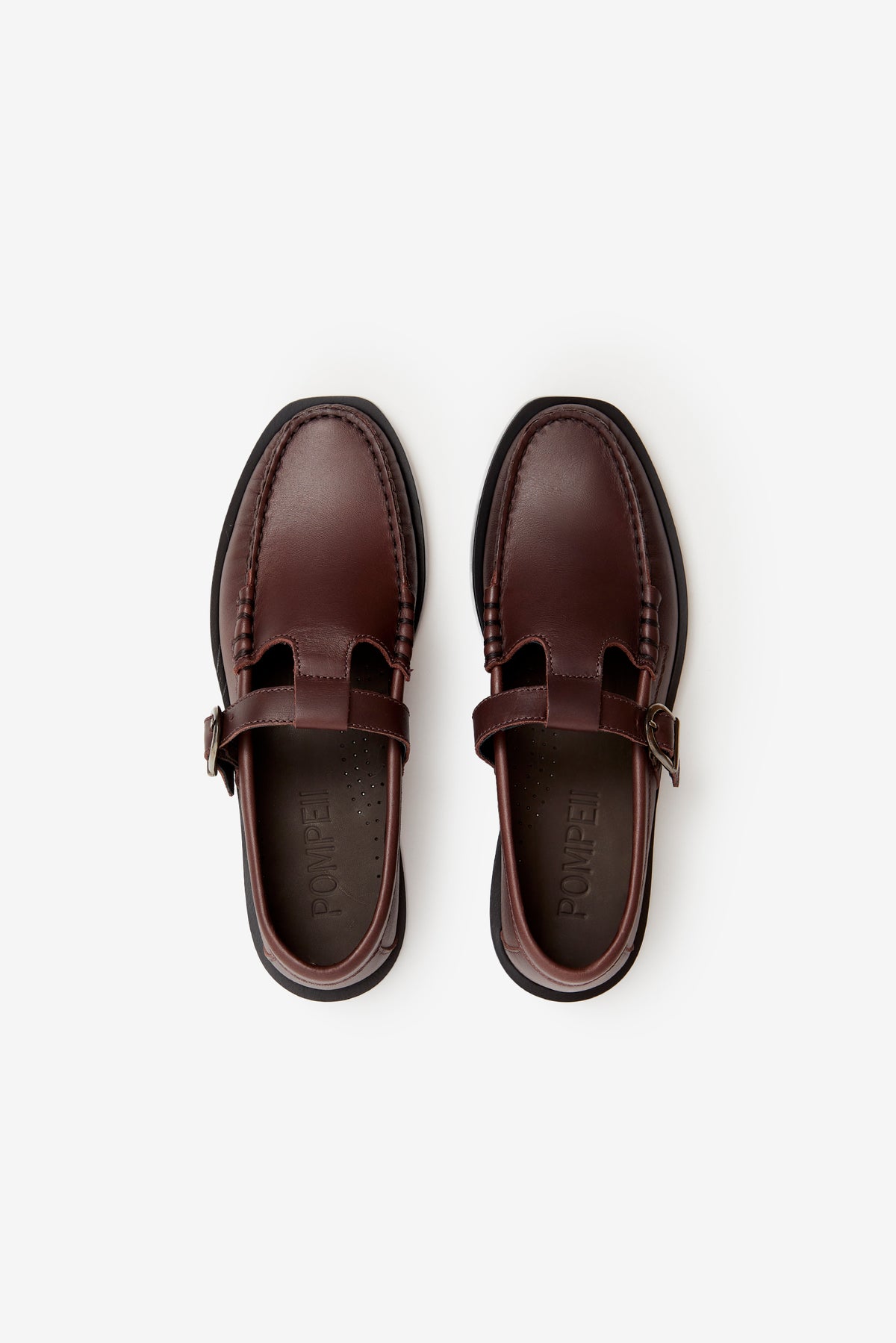 VEGA T - BAR LEATHER MAROON