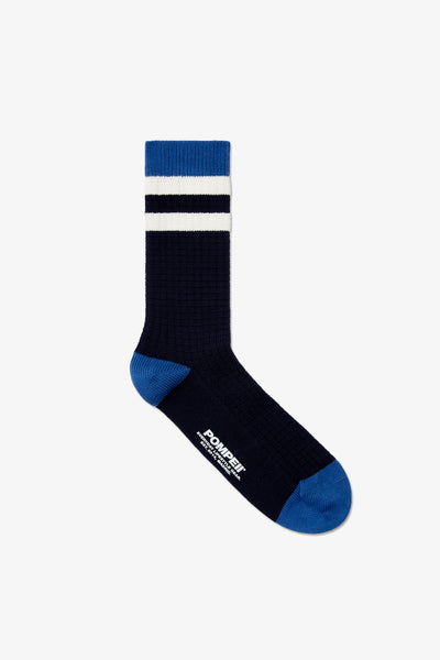 WAFLE NAVY SOCKS
