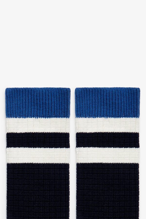 WAFLE NAVY SOCKS