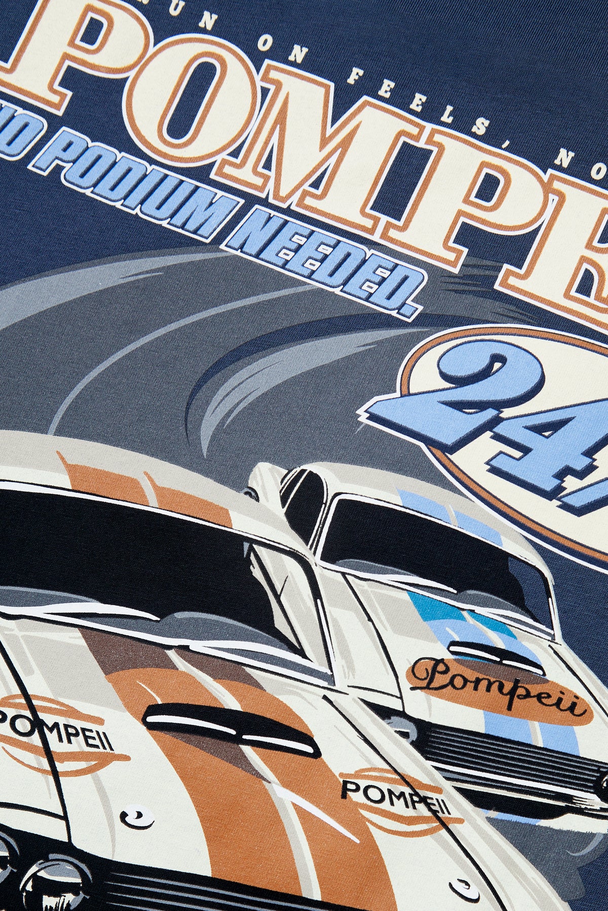 WHAT´S THE RUSH NAVY TEE