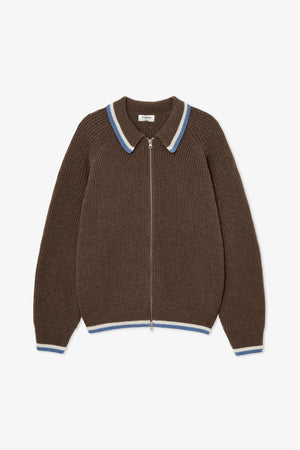 CEDAR ZIPPER SWEATER