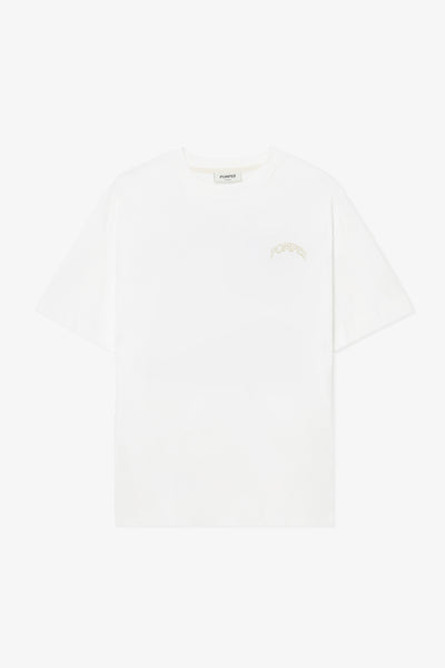 FOUNTAIN WHITE REGULAR GRAPHIC TEE