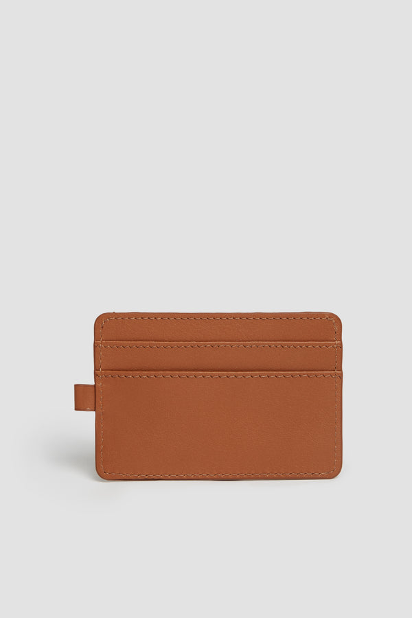 HAVANA LEATHER CARDHOLDER