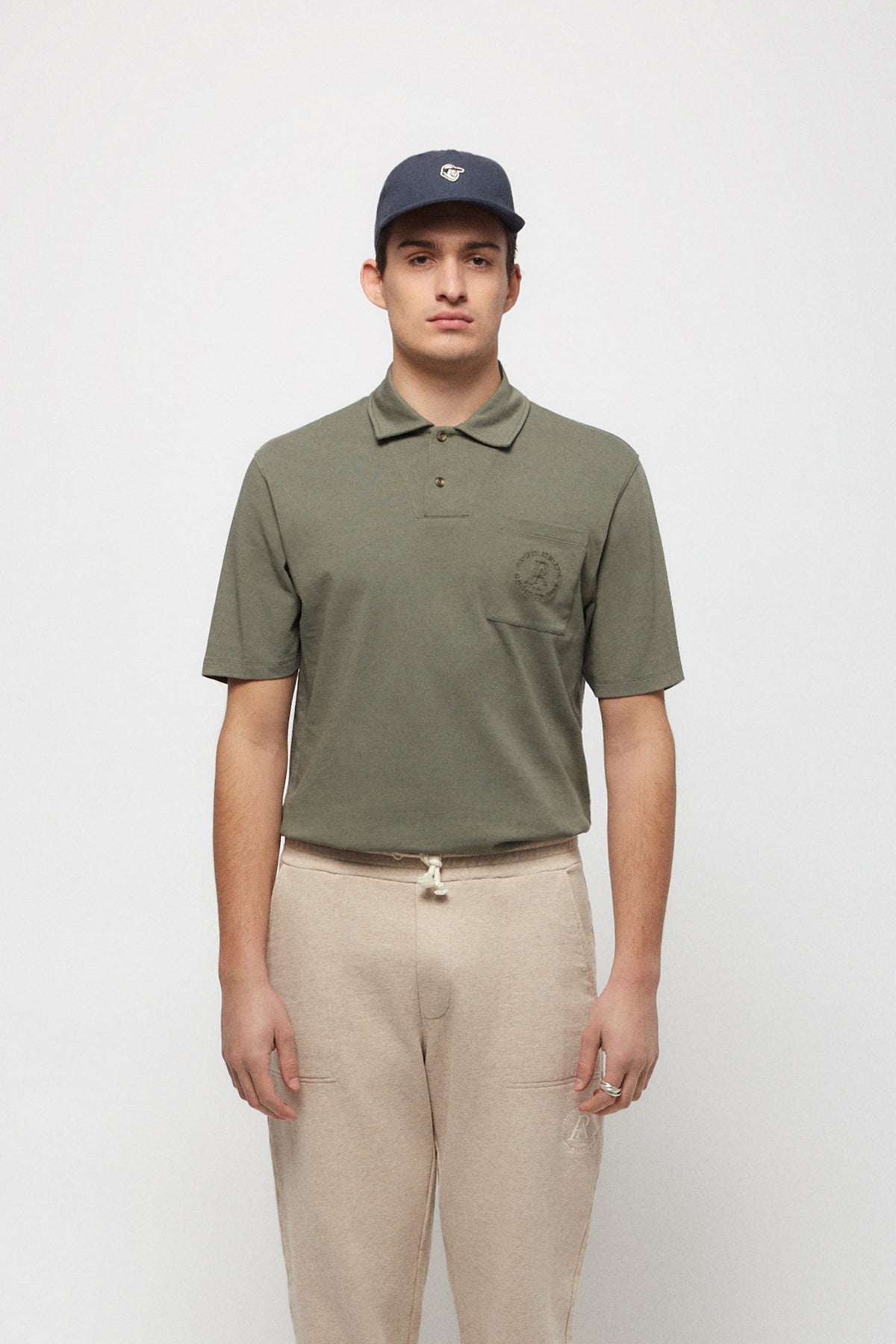 DAS ALOE JERSEY POLO SHIRT