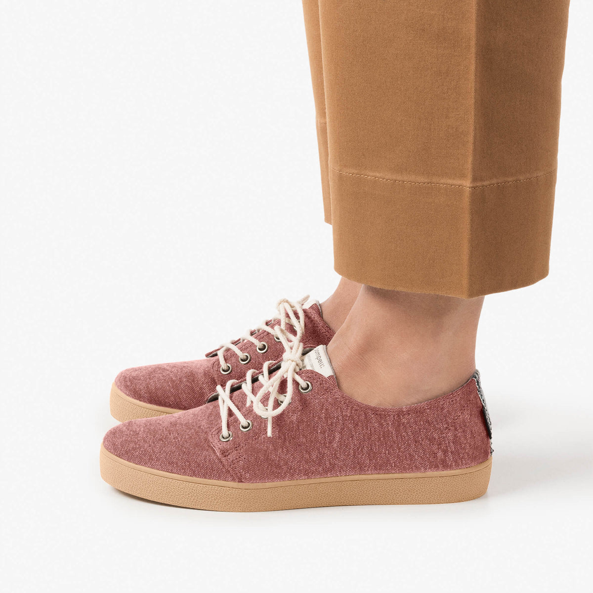 Shoes Pompeii  Higby Rouge Vegane Frau