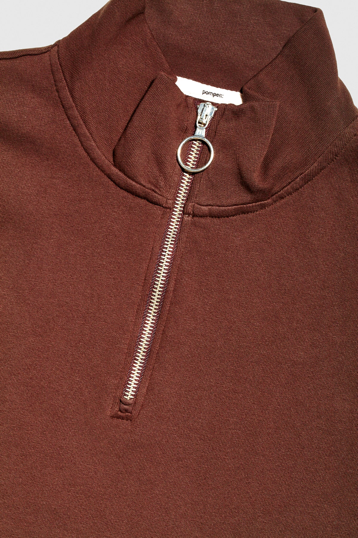 THE SEPIA ZIPPER SWEAT