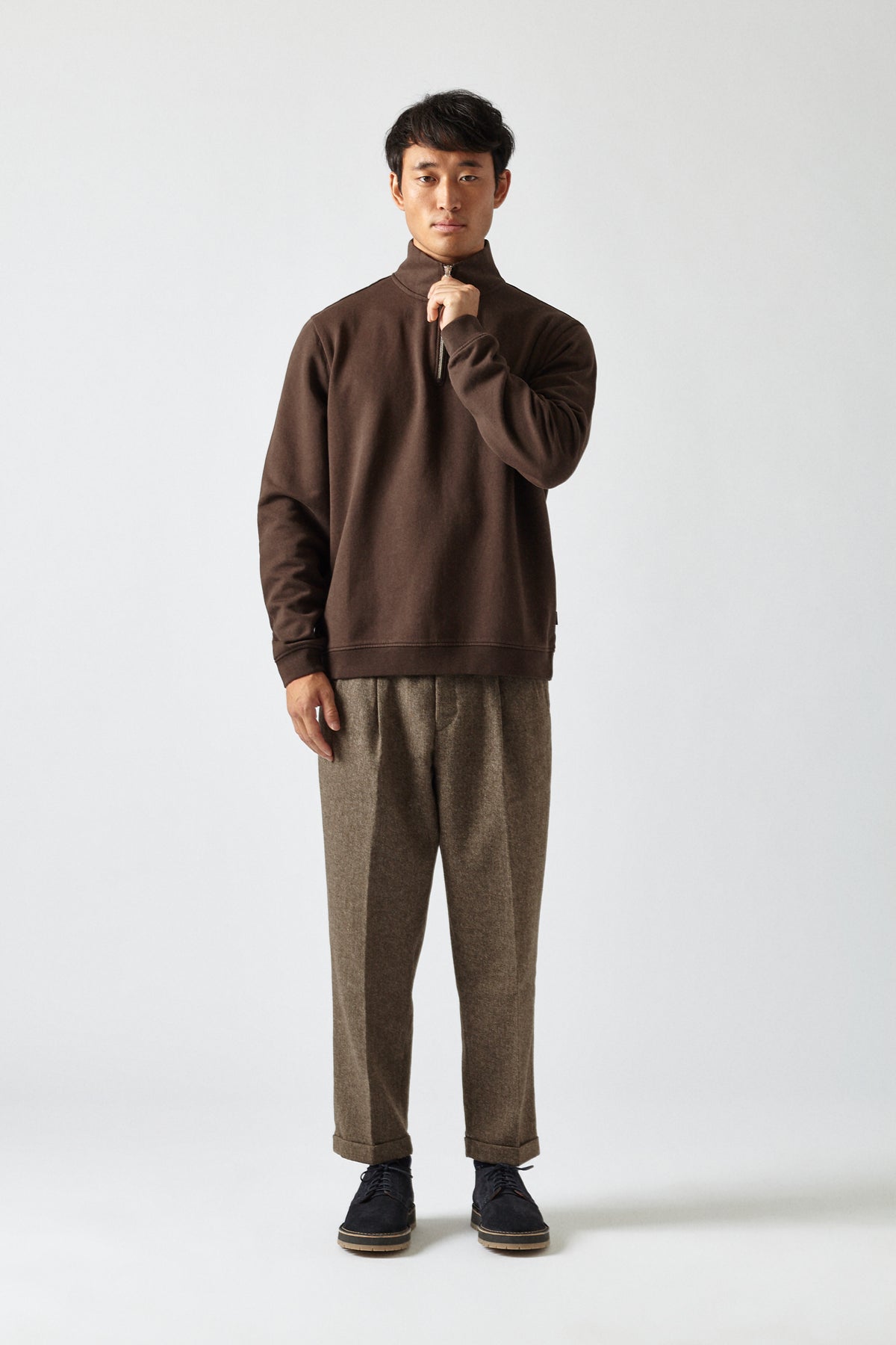 LE ZIP ESPRESSO SWEAT