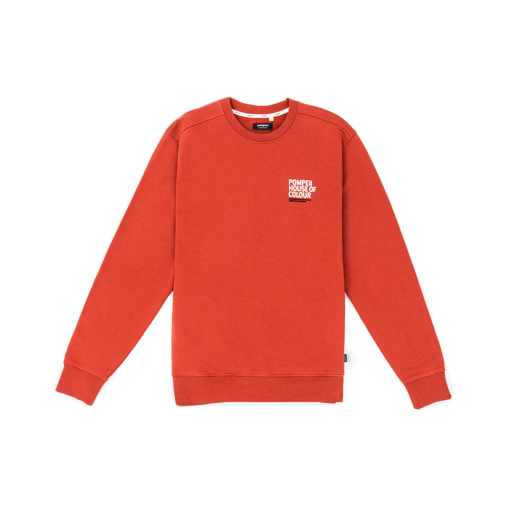 LA POCHE ORANGE BRÛLÉE SWEAT