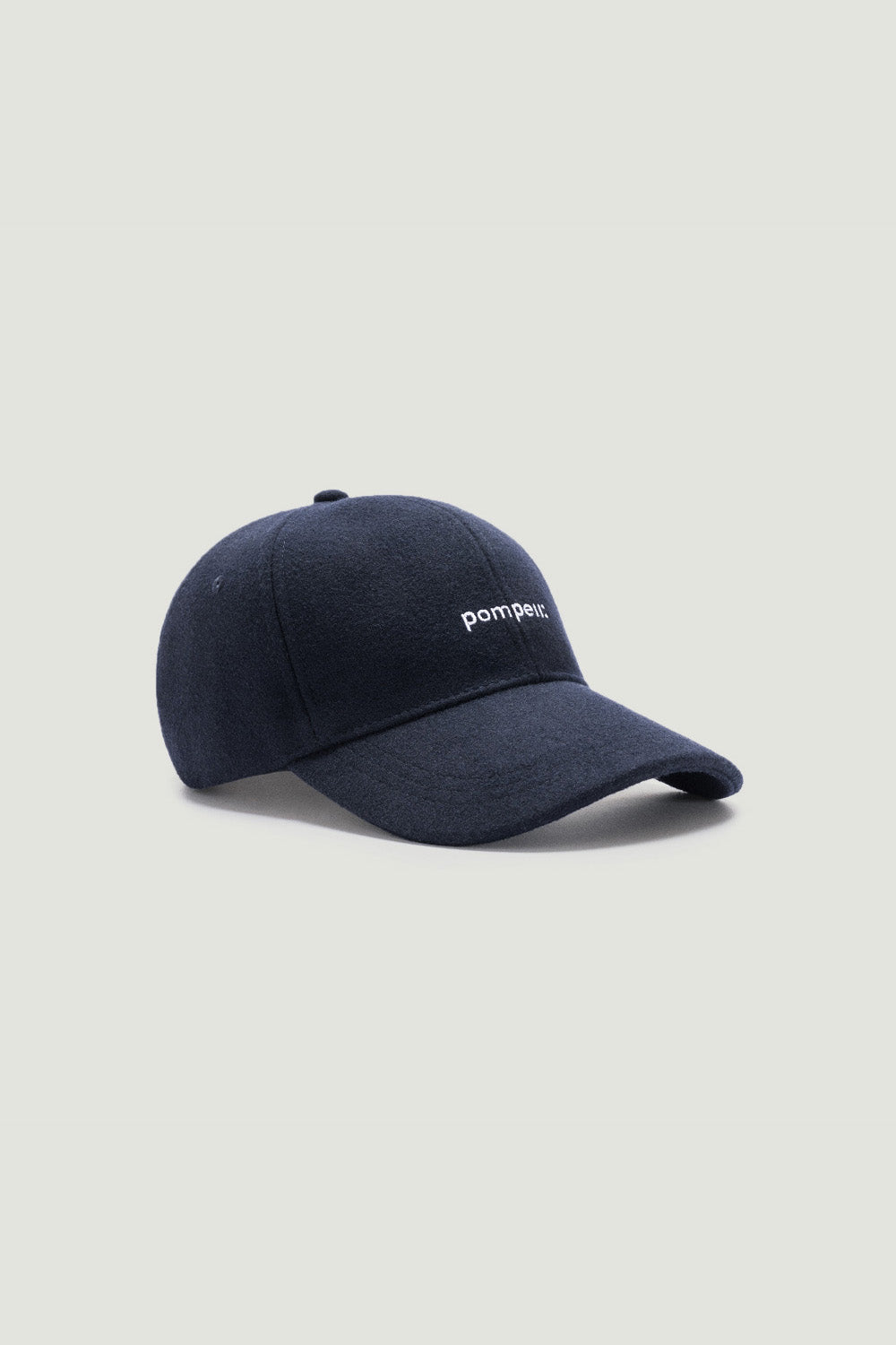 THE POMPEII: NAVY WOOL CAP