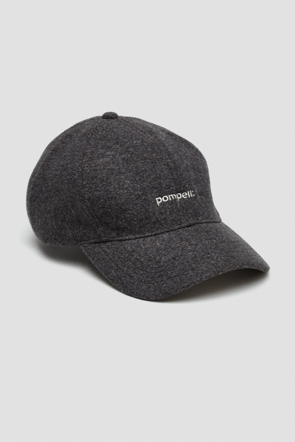 LA POMPEII : CASQUETTE EN FEUTRE GRIS