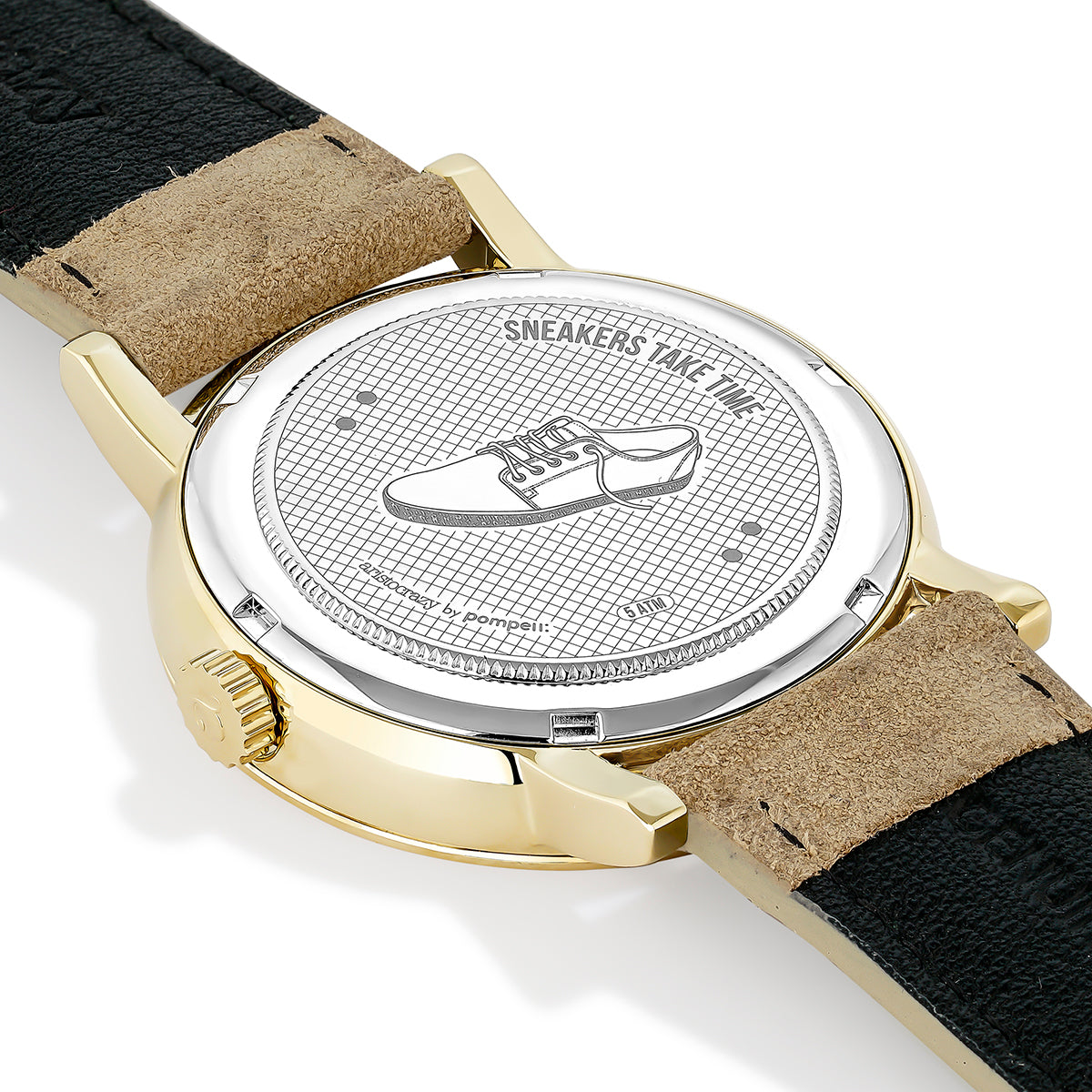 LA MONTRE POMPEII BEIGE