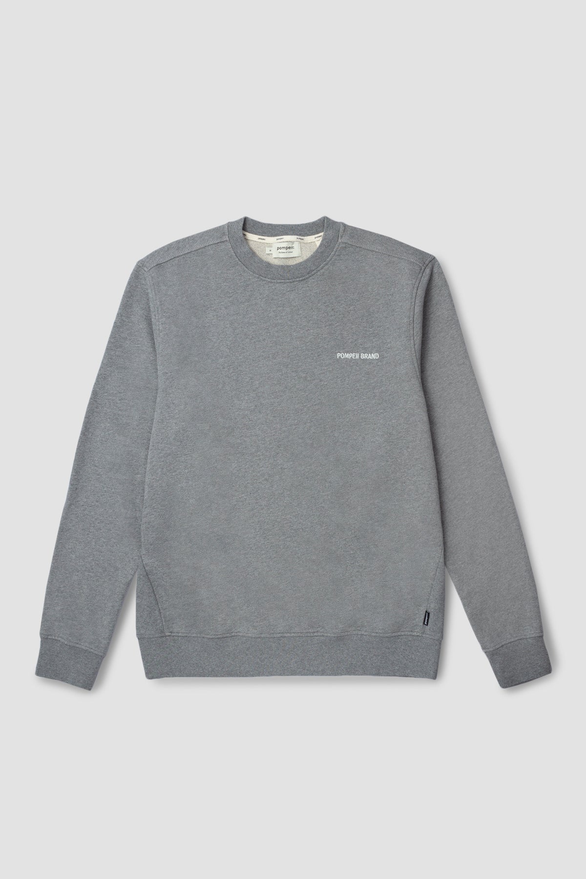 GREY CREWNECK LOGO